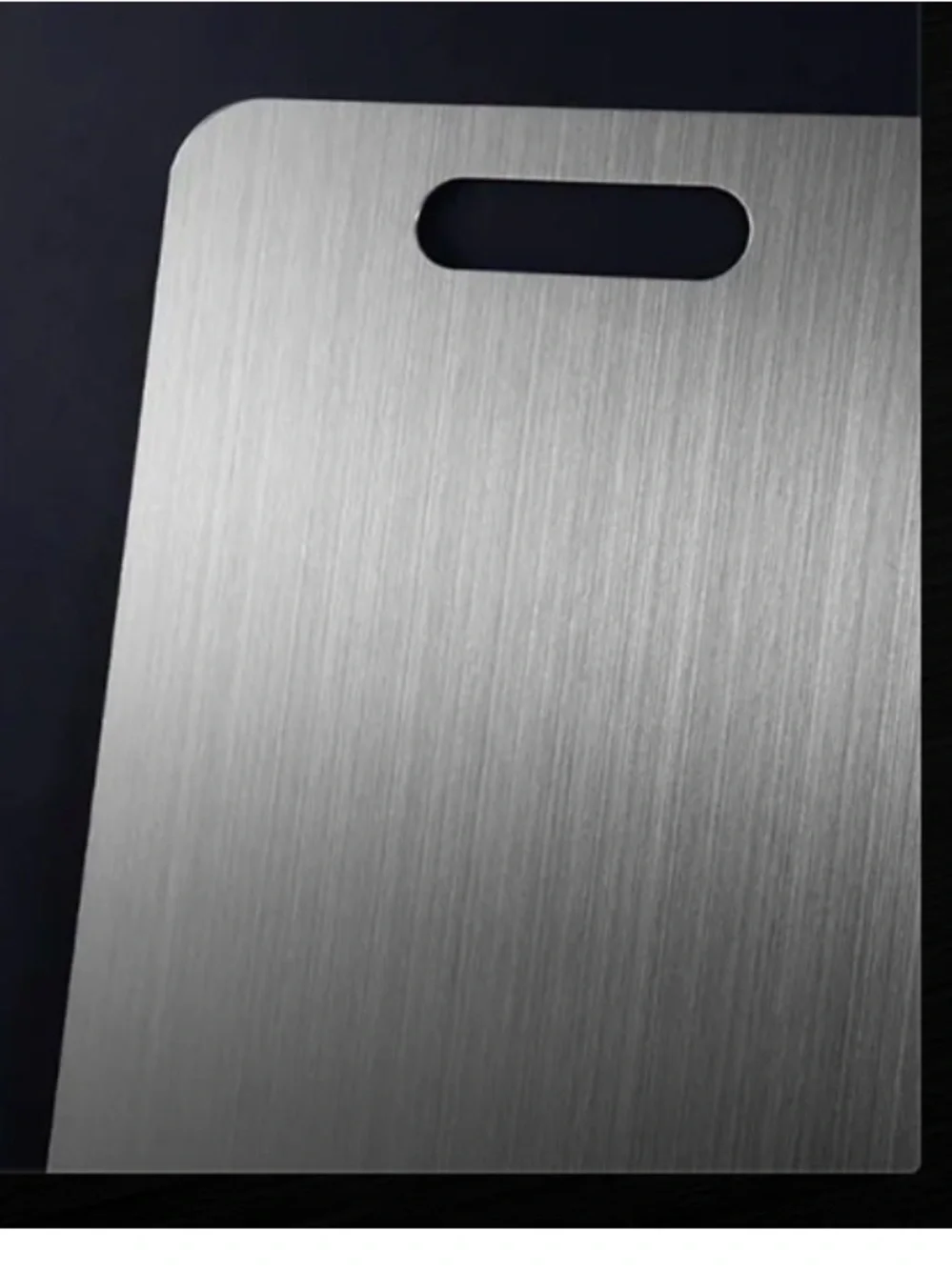 stainless steel cutting board double sided kitchen chopping board